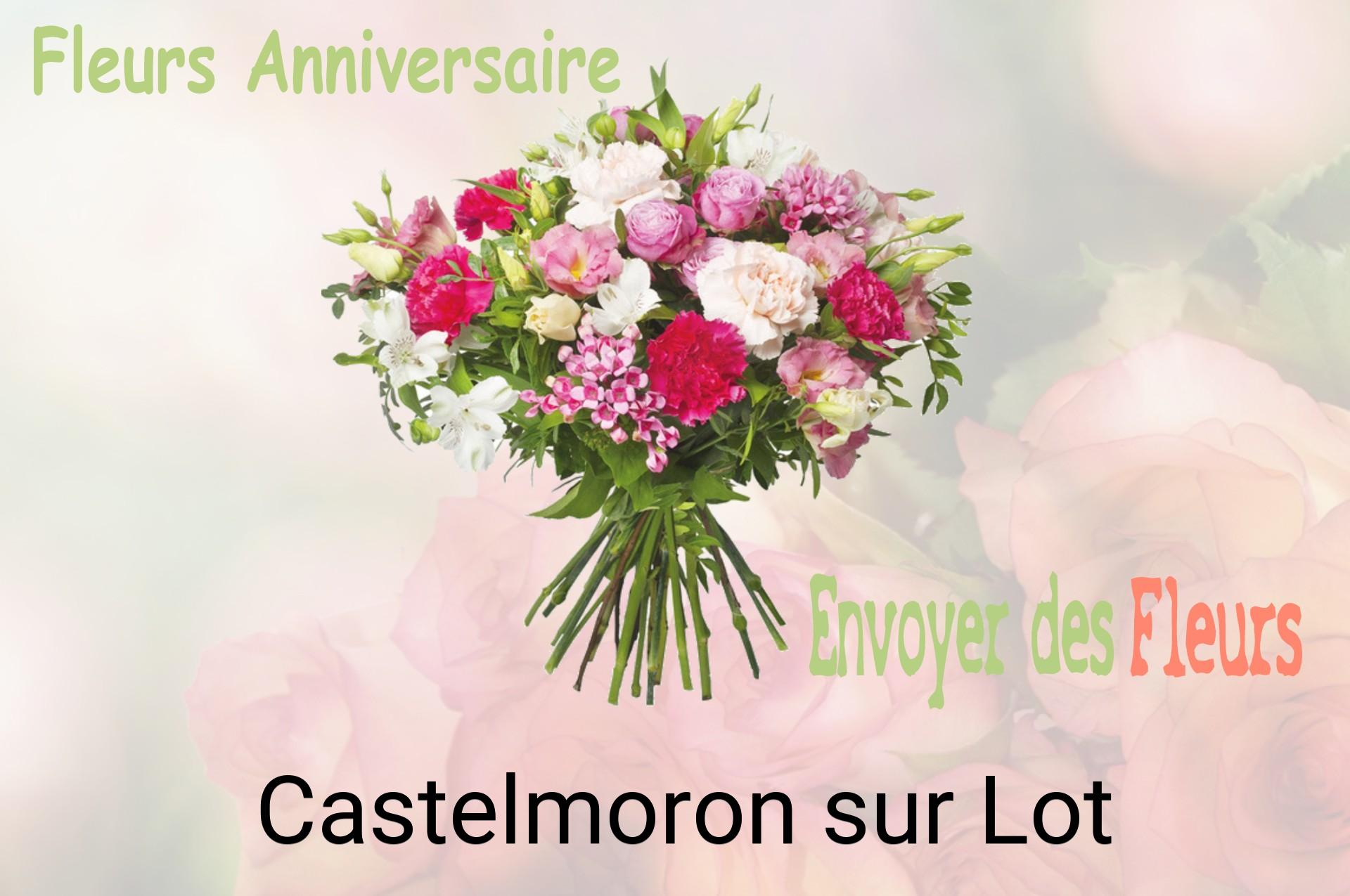 Bouquet de fleurs d’anniversaire livré à Castelmoron-sur-Lot