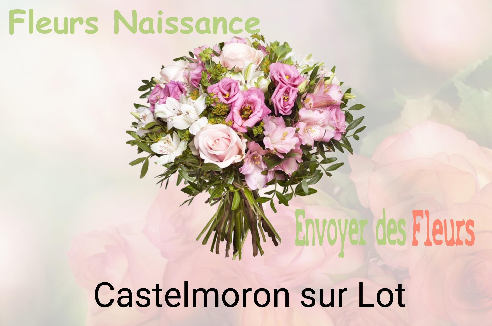 Bouquet de fleurs de naissance livré à Castelmoron-sur-Lot