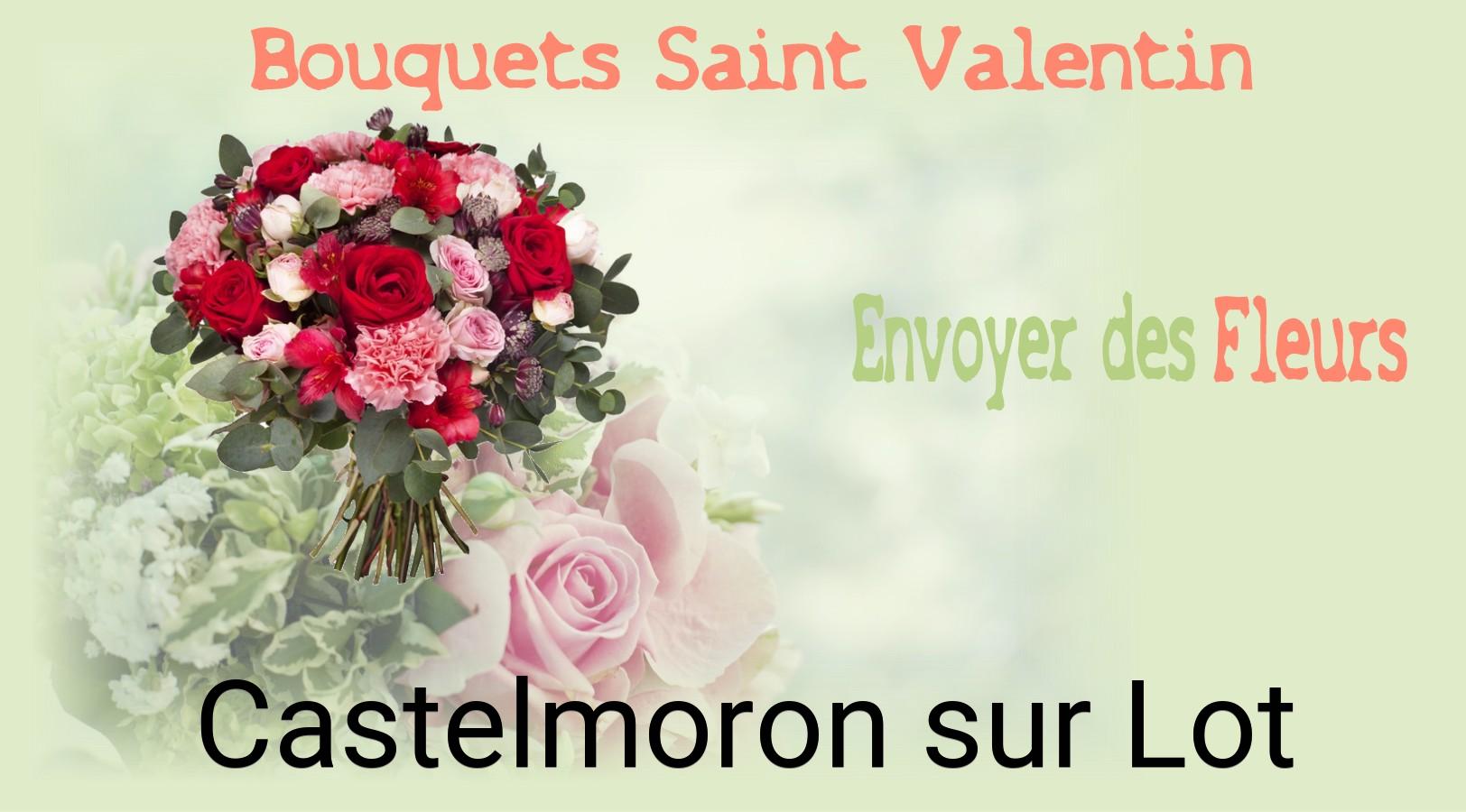 Roses de Saint-Valentin livrées à Castelmoron-sur-Lot